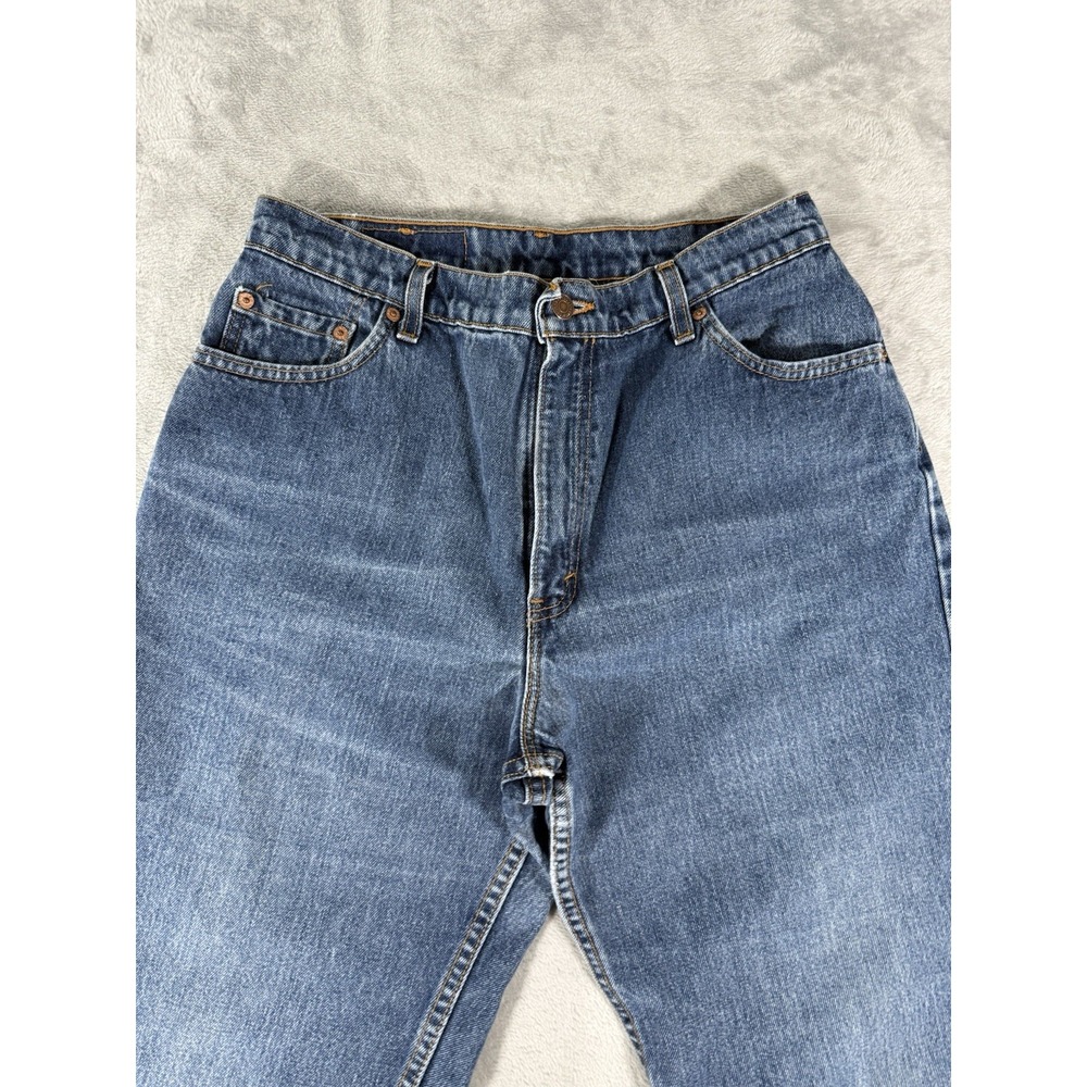 Levis 550 Jeans Women's 14 Reg Relaxed Fit Tapered Leg Vintage 90's Made In USA - Picture 2 of 14